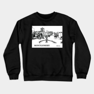 Montgomery - Alabama Crewneck Sweatshirt